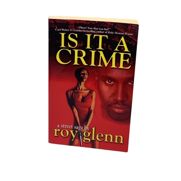 Is It A Crime A Street Saga By Roy Glenn 1999 Paperback Urban Books - Picture 8 of 15